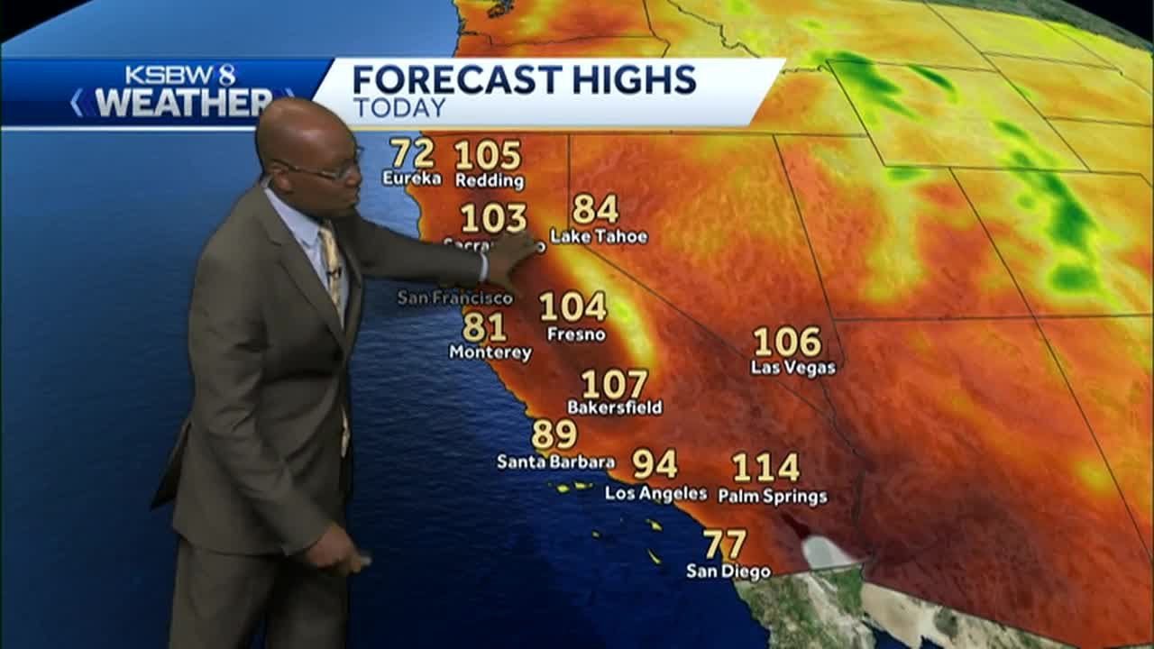Slightly Cooler Today yet Residual Heat Remains