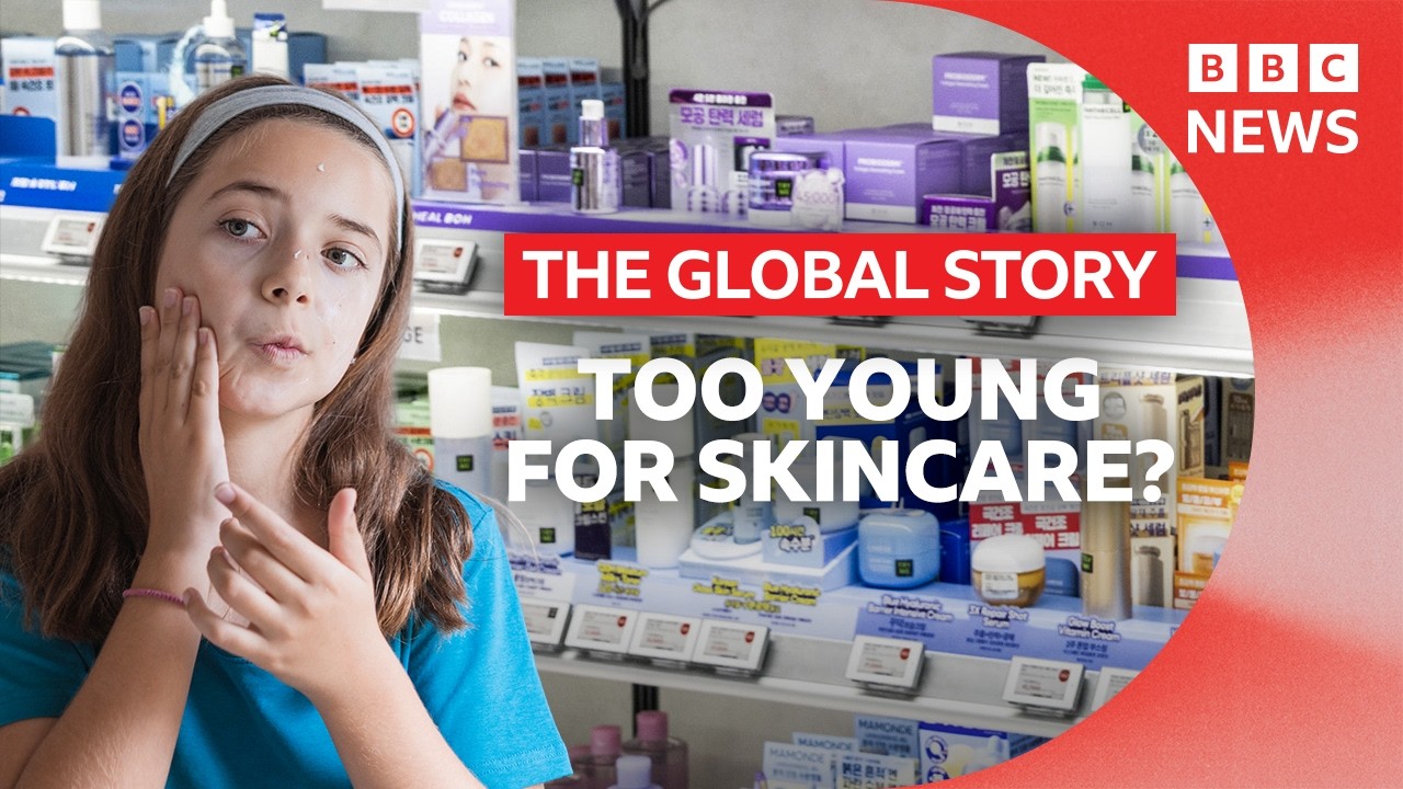 The child influencers selling younger looking skin | The Global Story