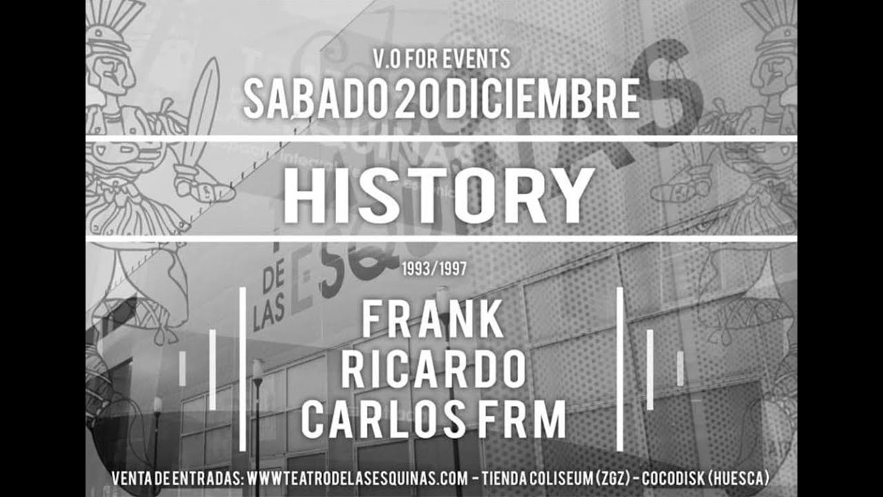 COLISEUM Live! History (20-12-2014) Carlos FRM, Dj Frank & Ricardo