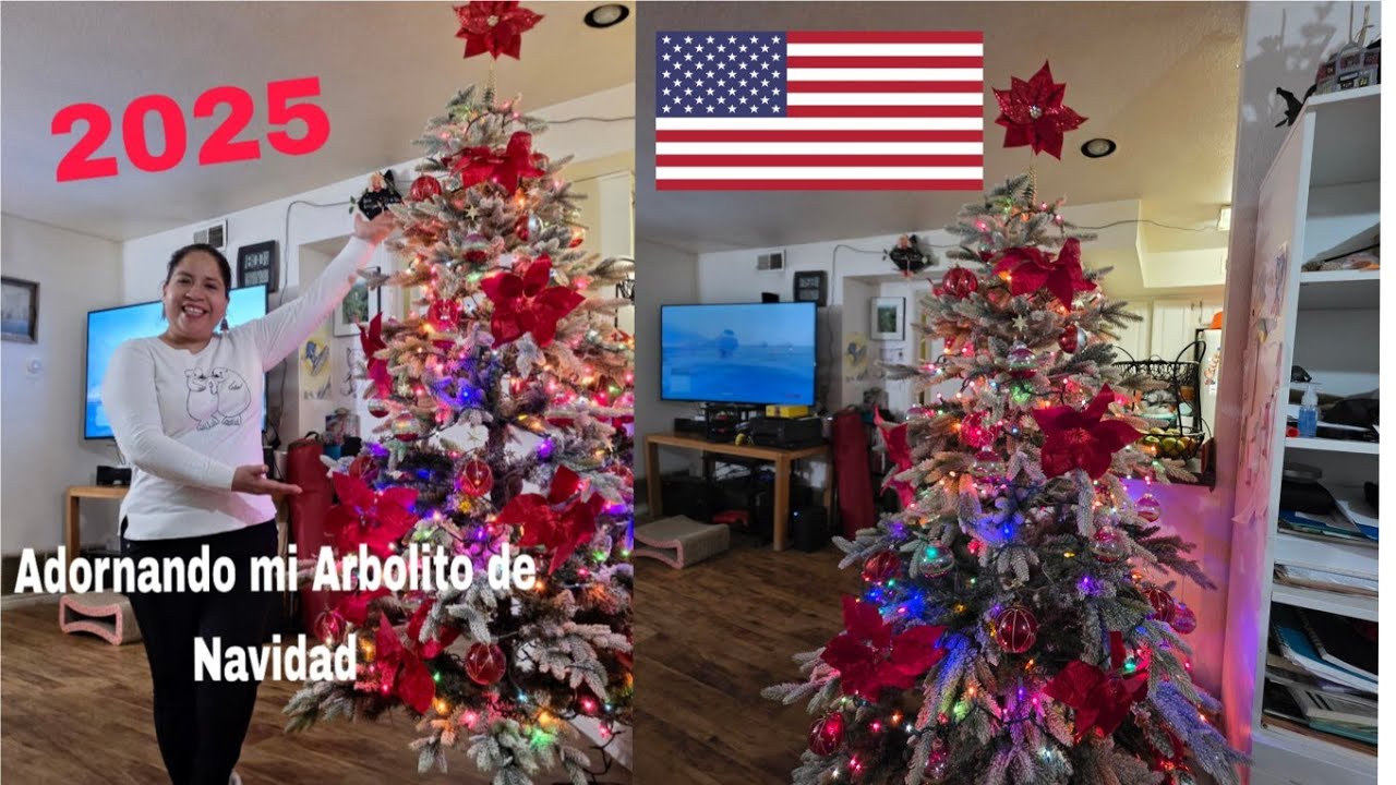 Acompañenme _Adornar mi Arbolito _2025🎄❄️🧑‍🎄‼️