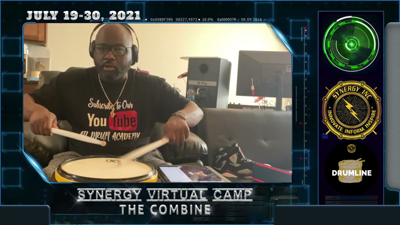 Synergy Virtual Camp: James Riles III - Drumline 