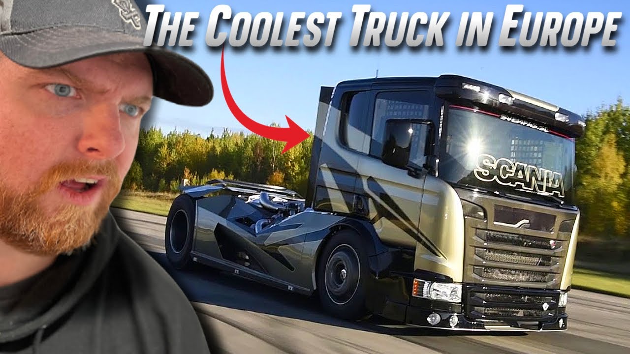 American Reacts to The Craziest Scania Ever Built...