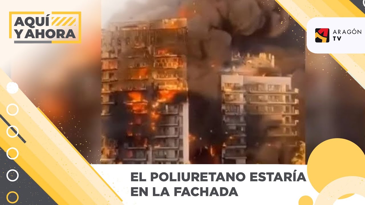 El poliuretano estaría en la fachada