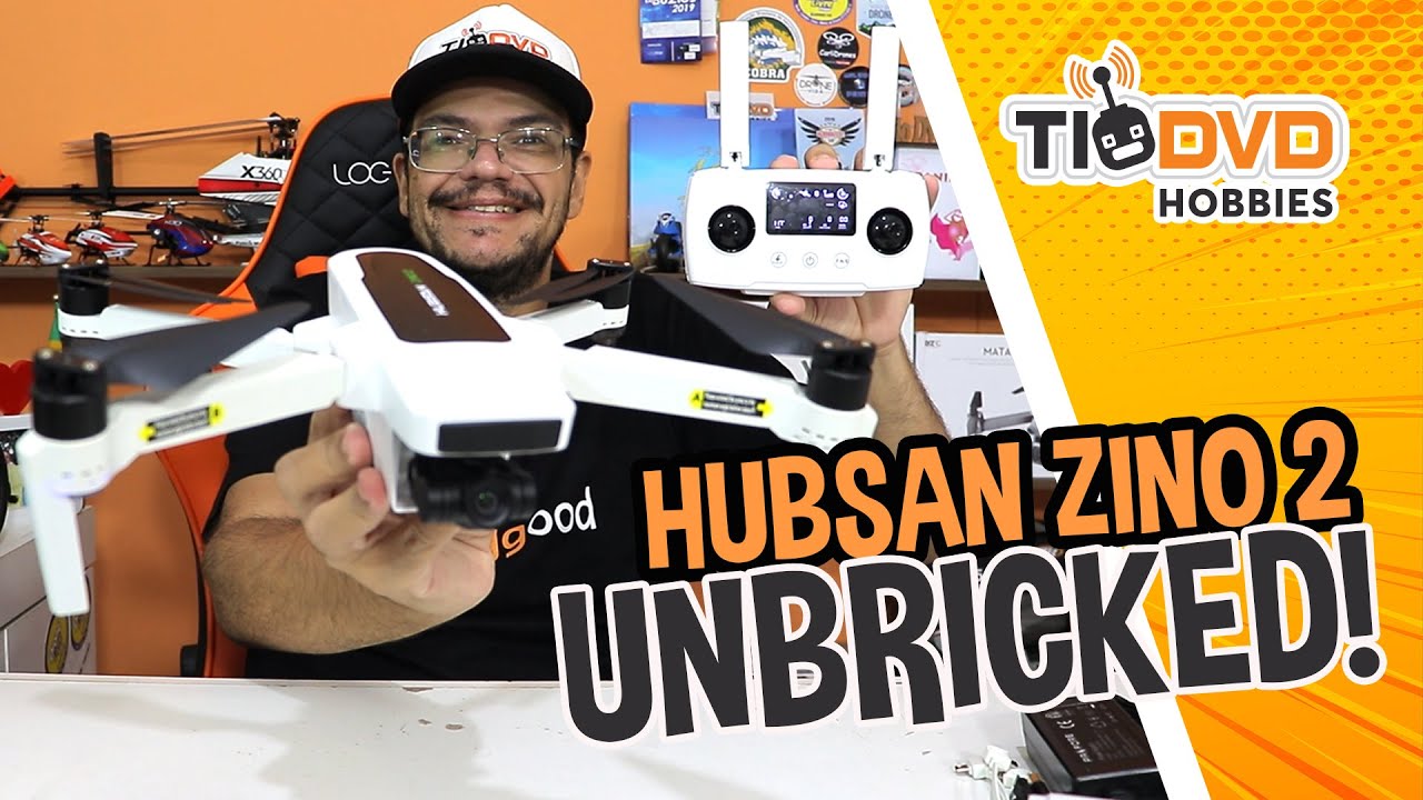 DRONE HUBSAN ZINO 2 UNBRICKED ATUALIZAÇÃO DE FIRMWARE UPDATE C/ PC DESTRAVANDO BRICKED BRICK TRAVADO