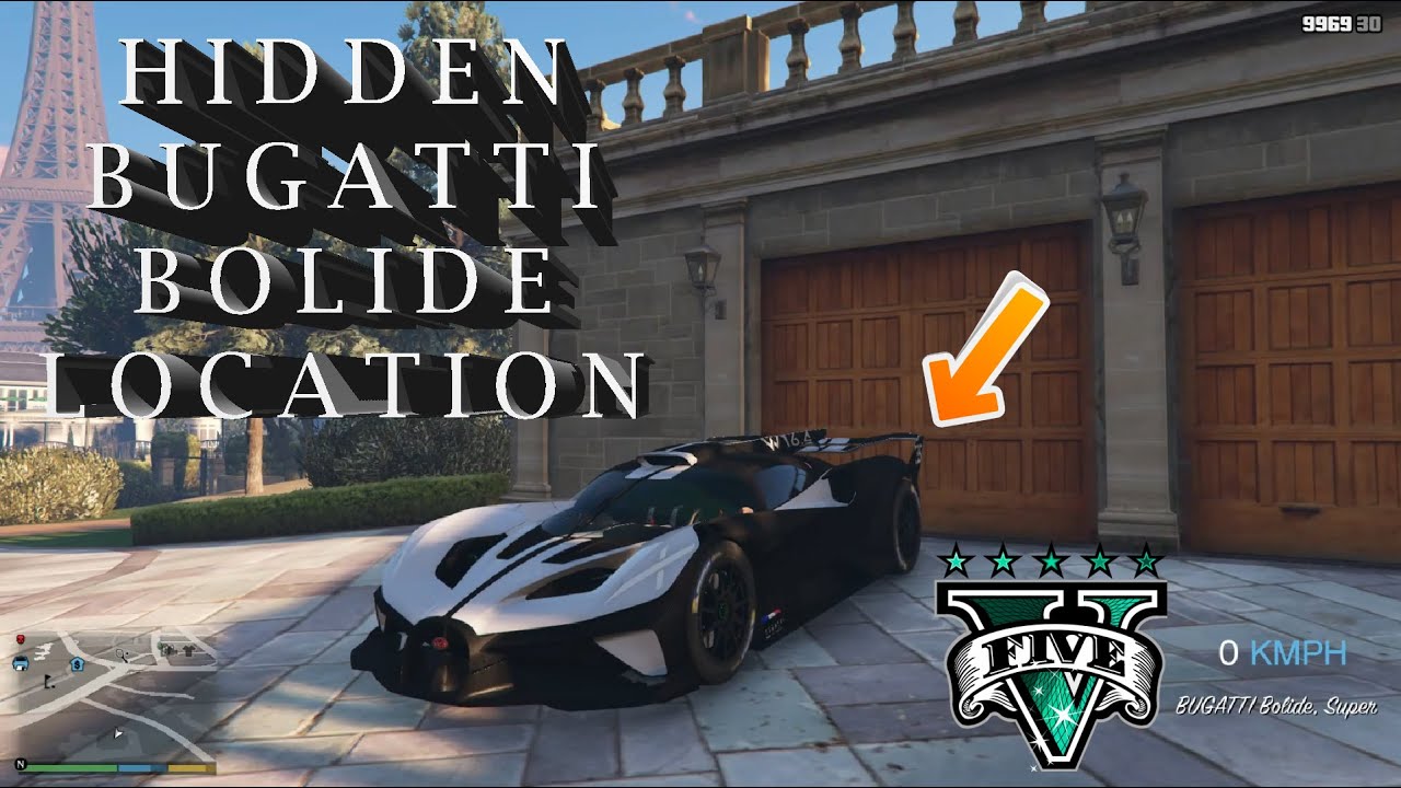 Gta 5 secret bugatti divo location (hidden location)