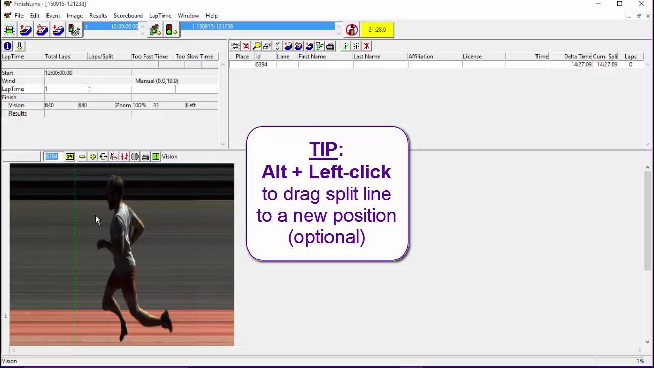 Tutorial: Integrate FinishLynx with Chronotrack RFID Lap-time Data