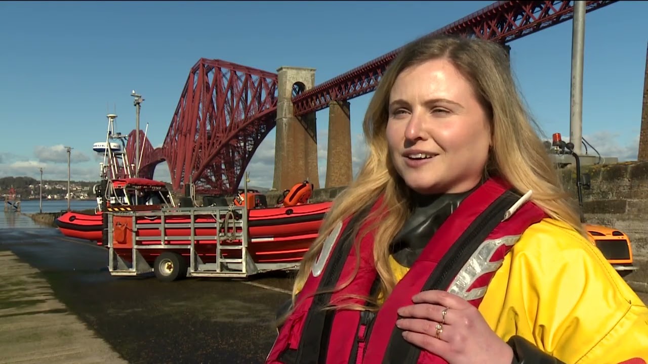 RNLI Queensferry crew hope to inspire more women to volunteer | STV News report 08-03-26
