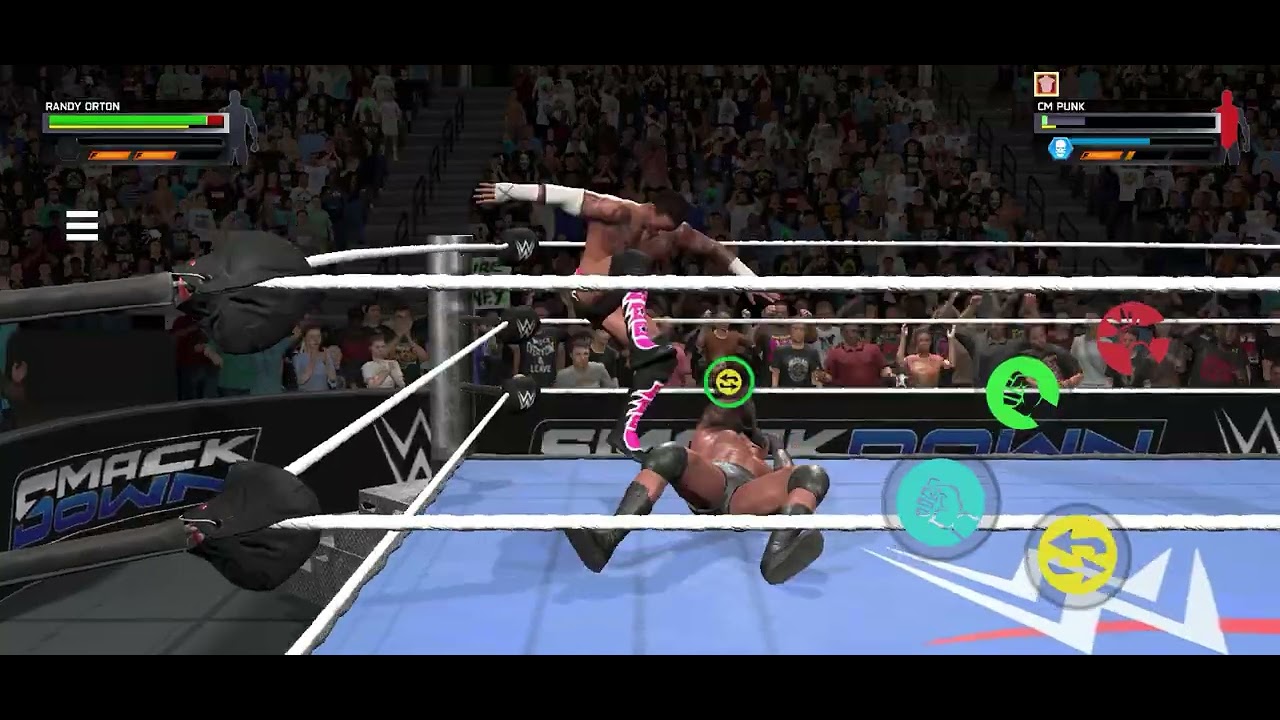 WWE CM PUNK VS RANDY ORTON