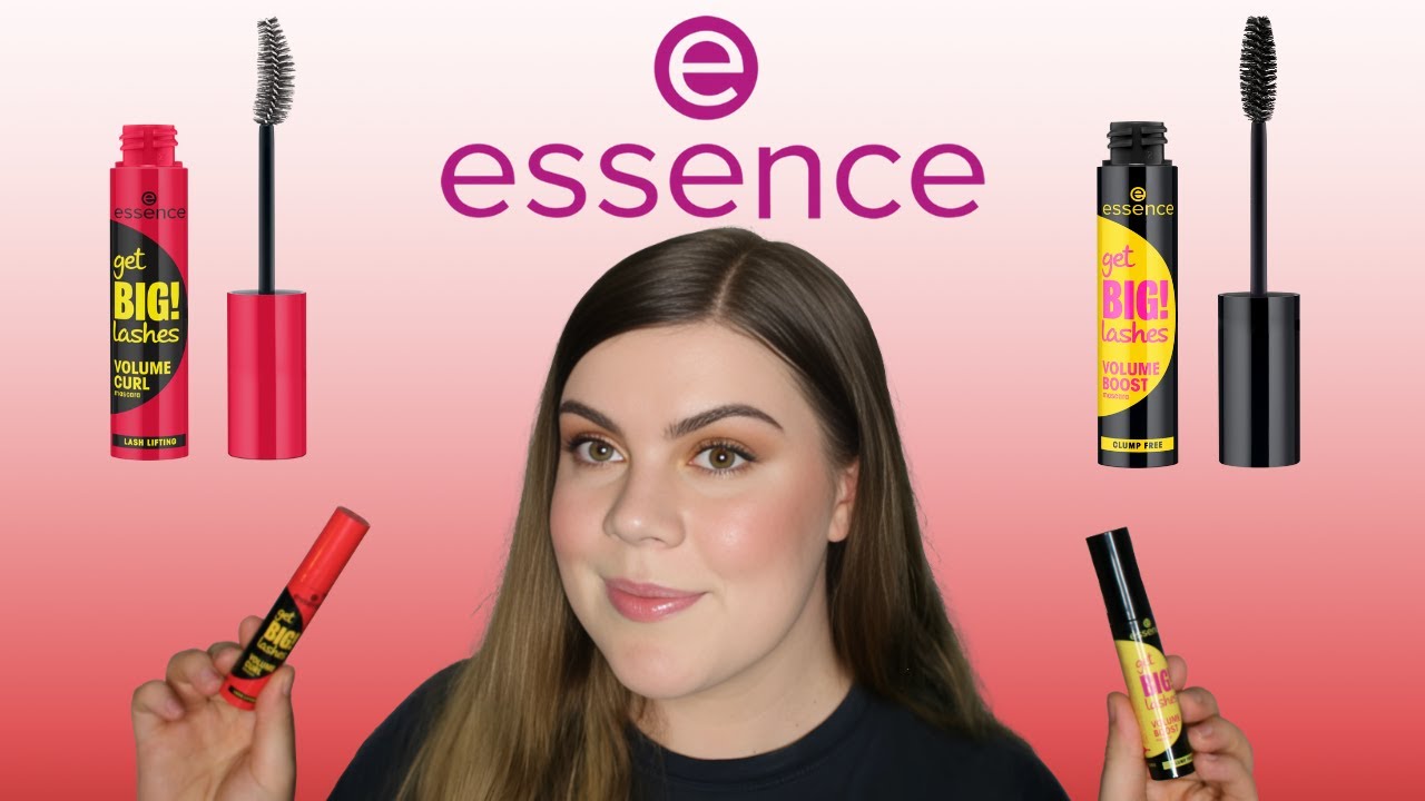 Essence Get Big! Lashes Mascara Battle! Volume Boost vs. Volume Curl (Reviews & Wear Tests)