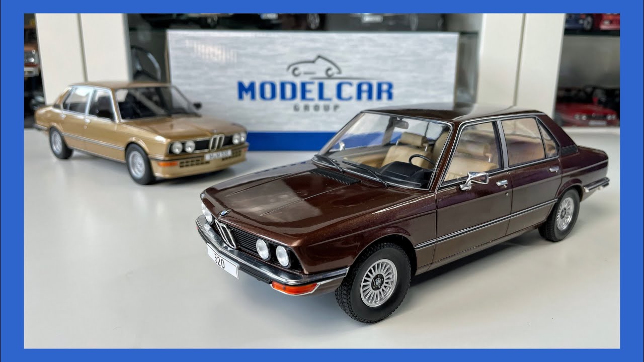 1:18 BMW 520 (E12) 5 series - Modelcar Group [Unboxing]