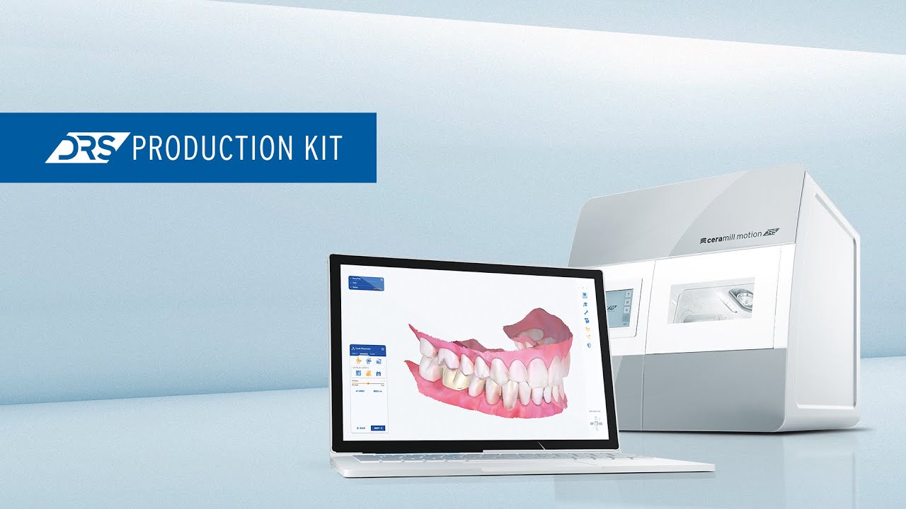 Ceramill Motion DRS - Nesting and fabrication in the practice