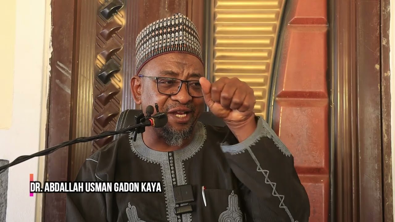 06 RAMADAN TAFSEER || Dr. Abdallah Usman Gadon Kaya