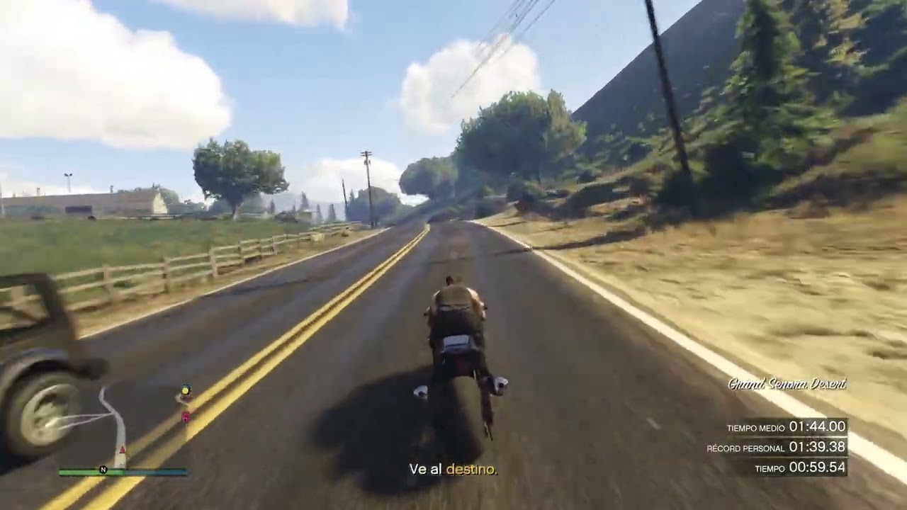 Contrarreloj Punto a Punto (Fort Zancudo) | GTA V ONLINE 