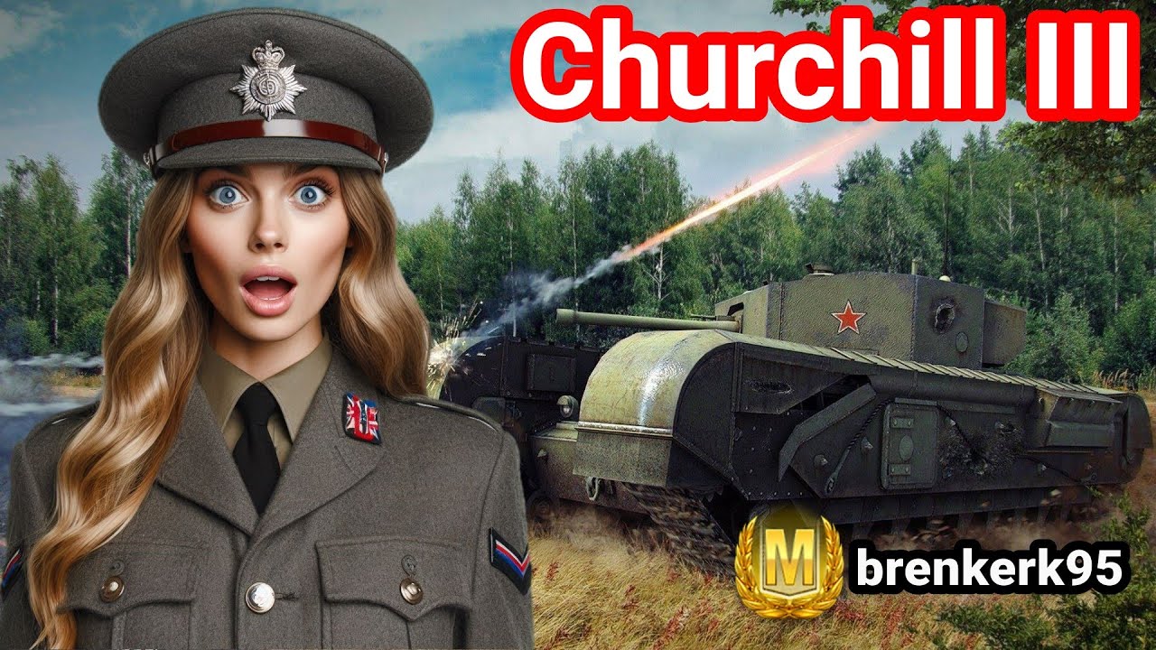 Churchill III: Heavy Tank Powerhouse! | World of Tanks Best Replays