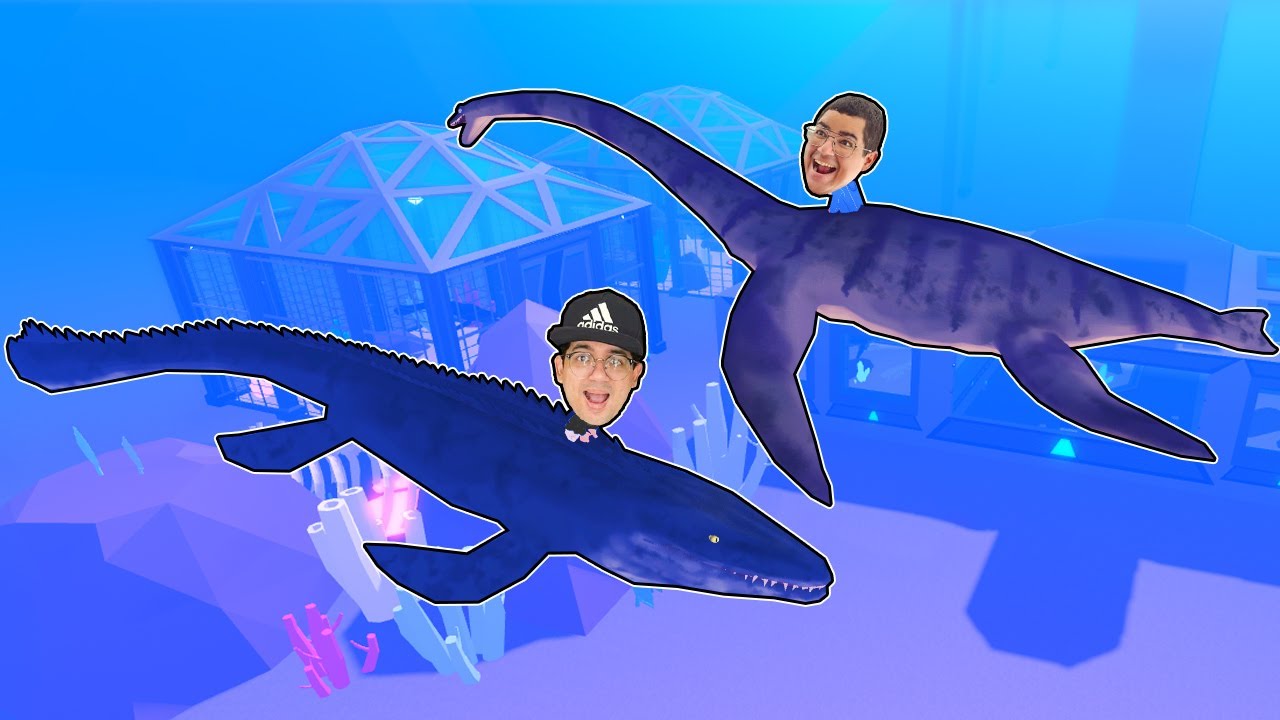 CRIAMOS UM LABORATÓRIO NO FUNDO DO MAR DE CLONES DE DINOSSAUROS AQUÁTICOS!