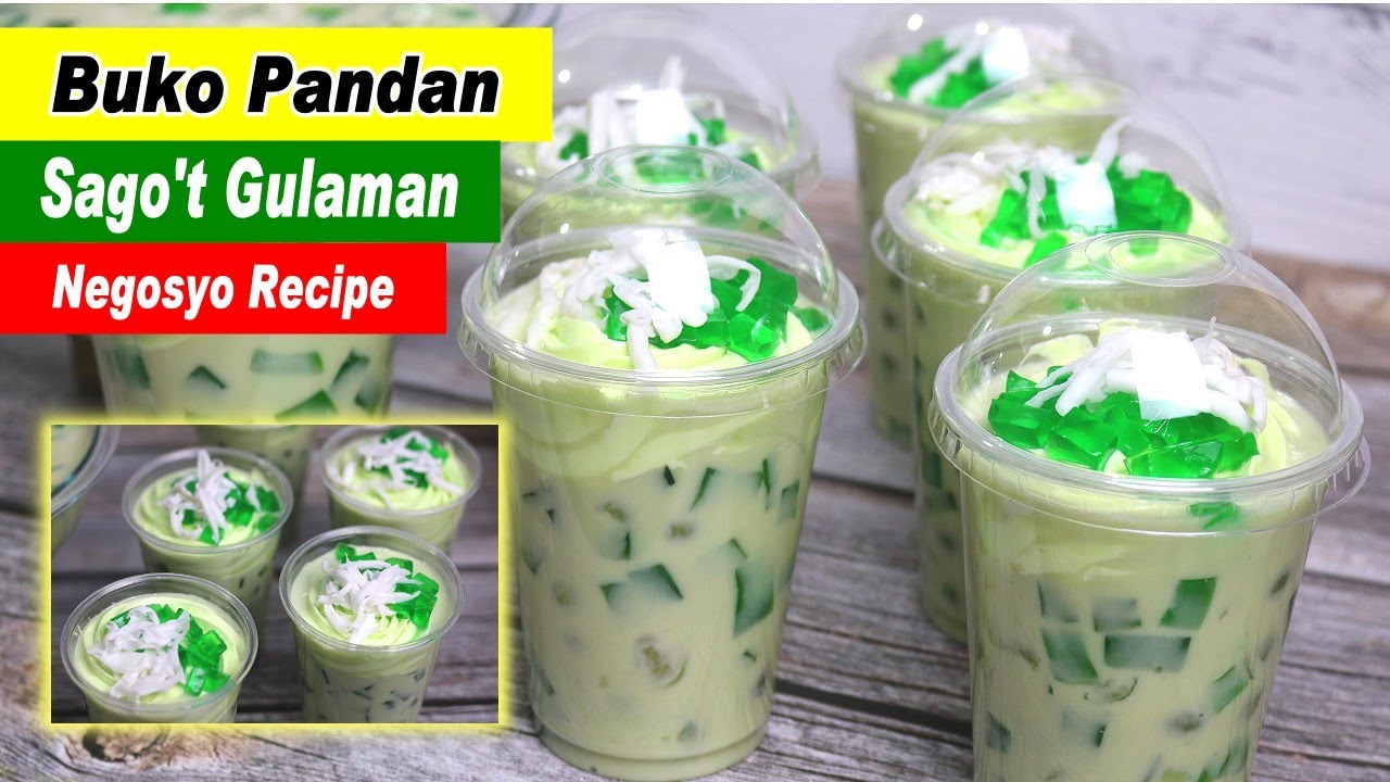 Buko Pandan Sago't Gulaman Recipe | Buko Pandan Drink