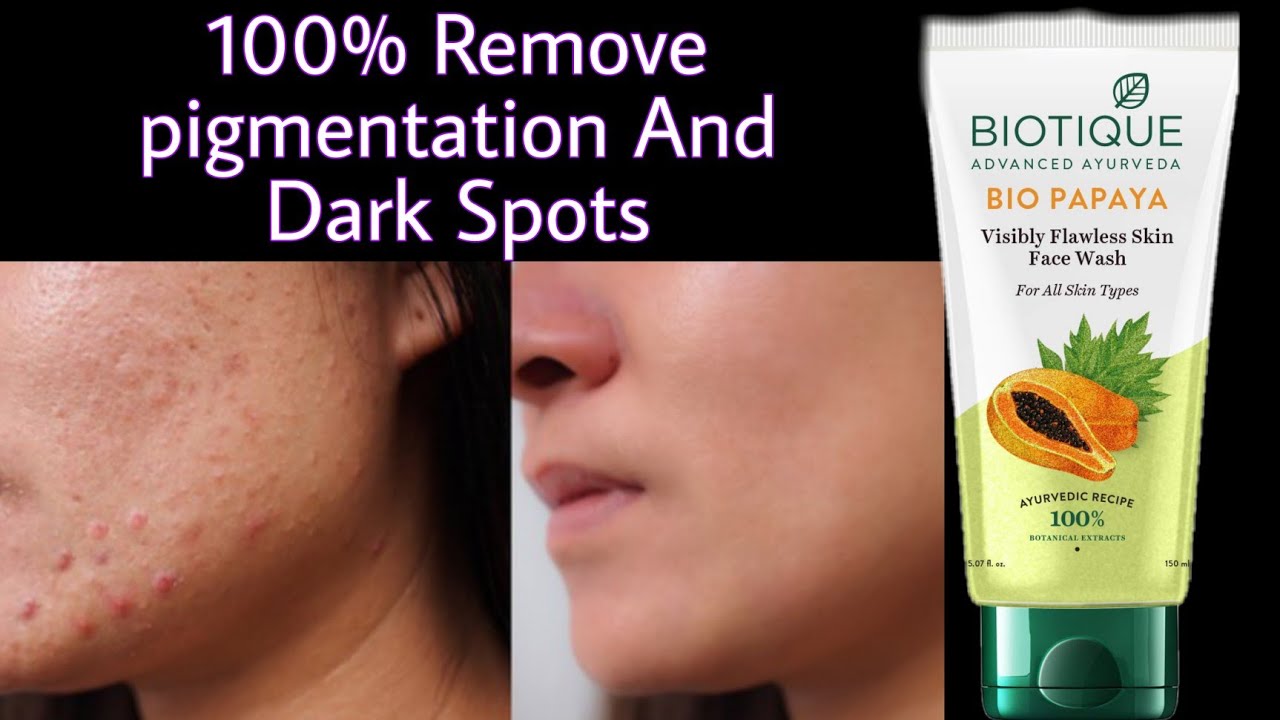 BIOTIQUE BIO PAPAYA VISIBLY FLAWLESS SKIN FACE WASH REVIEW + DEMO || for all skin type || in hindi
