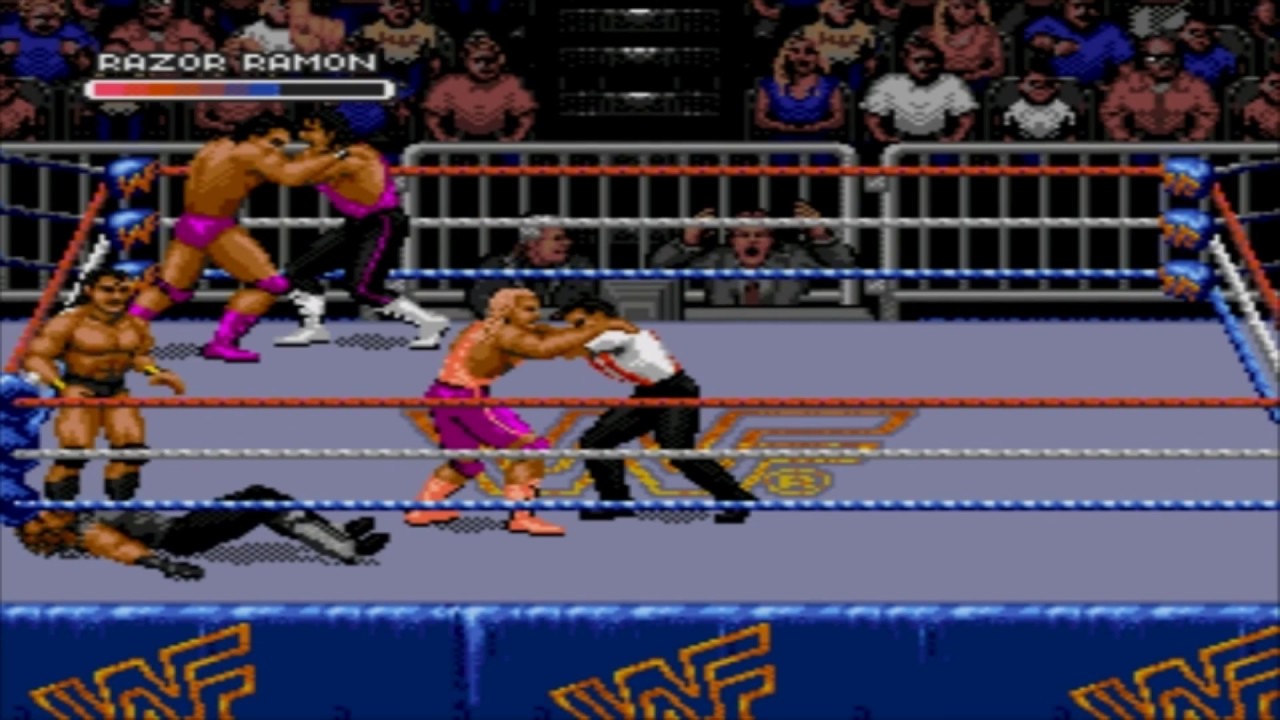 Sega Megadrive / Genesis Longplay - WWF Royal Rumble Game