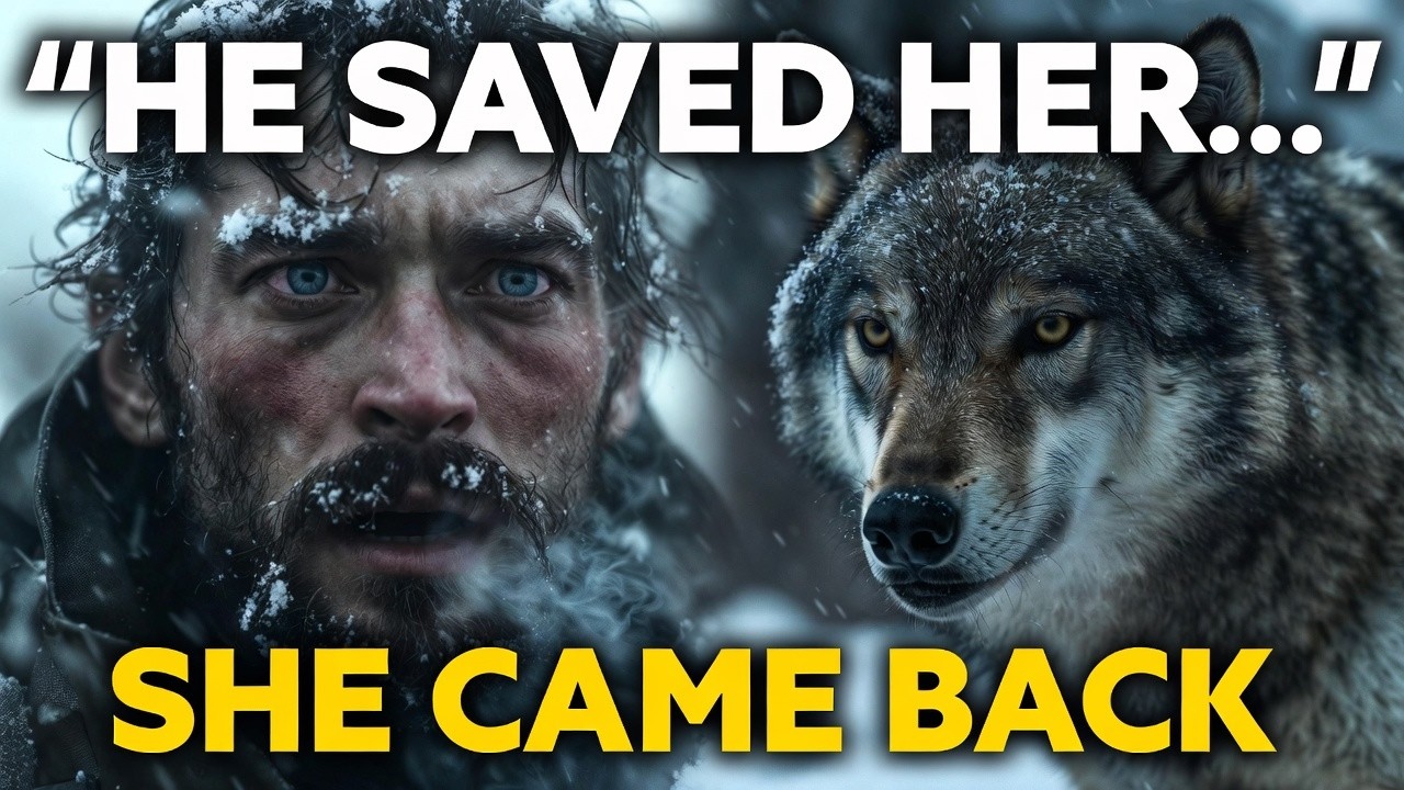 He Saved a Pregnant Wolf in a Blizzard | A Fictional Story of Kindness Returned
