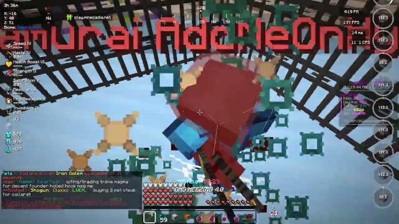 👌 Minecadia Kitmap ⚔ #9 ~ 👑 KING OF MINECADIA 🐐