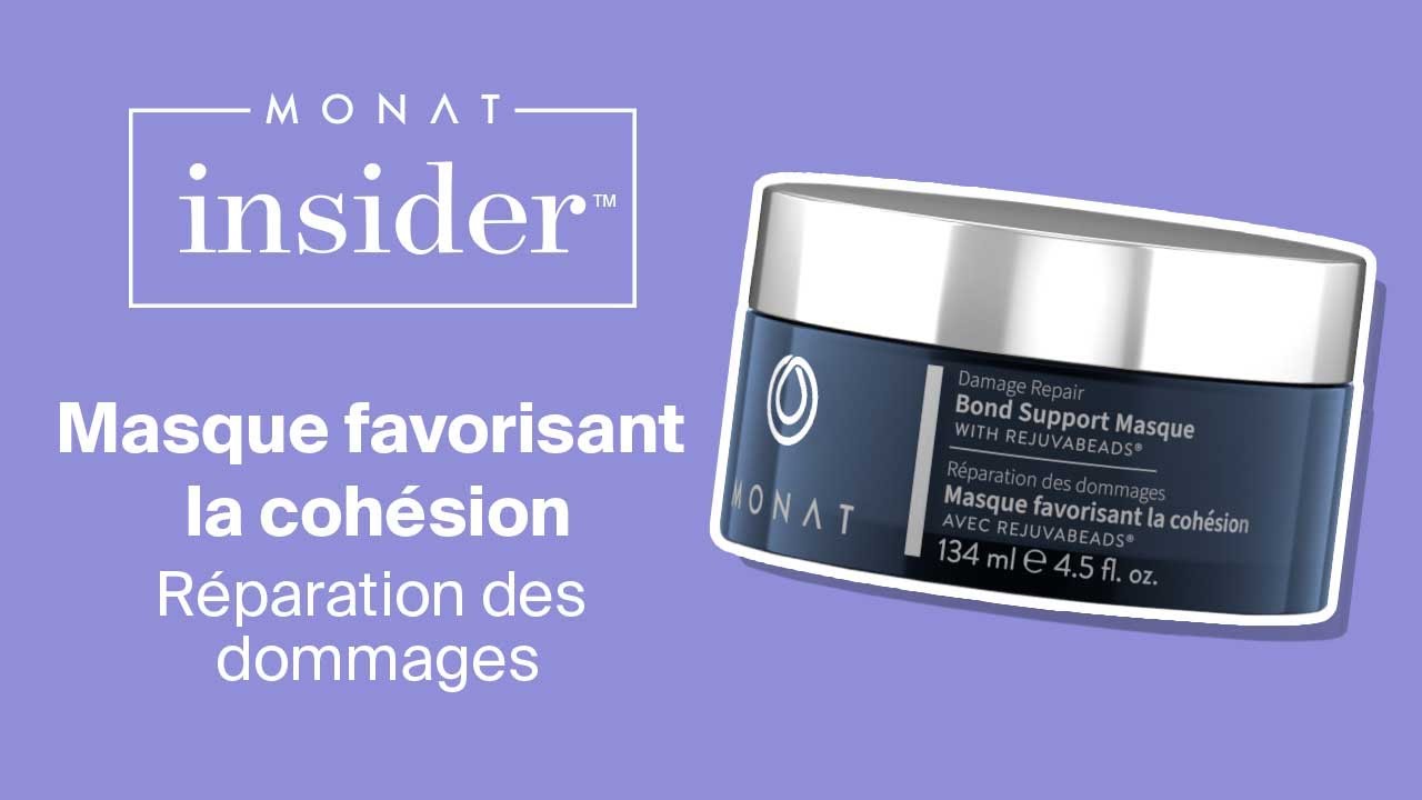 Masque favorisant la coh&eacute;sion R&eacute;paration des dommages | MONAT Insider
