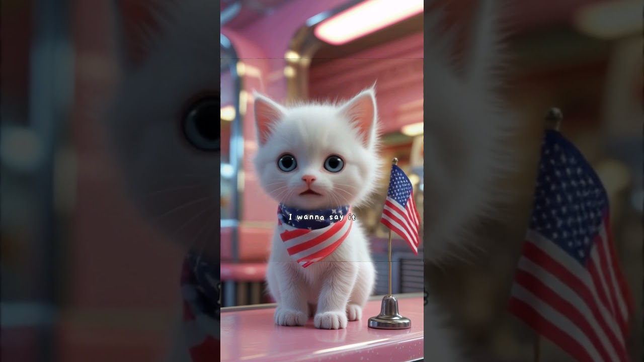 🇺🇸 Talking Cat Learns to Swear &mdash; HILARIOUS! 😹🗯️