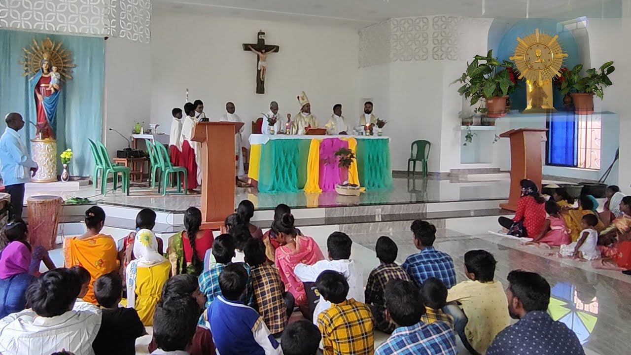 Ranchi archdiocese Holy Eucharistic Celebration/Switzerland of Jharkhand Chiraiyan चिरैया Parish