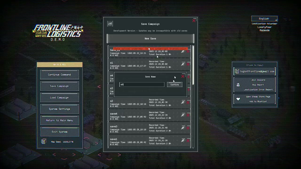 Frontline Logistics  Isarian Warfare Demo   2025 12 29