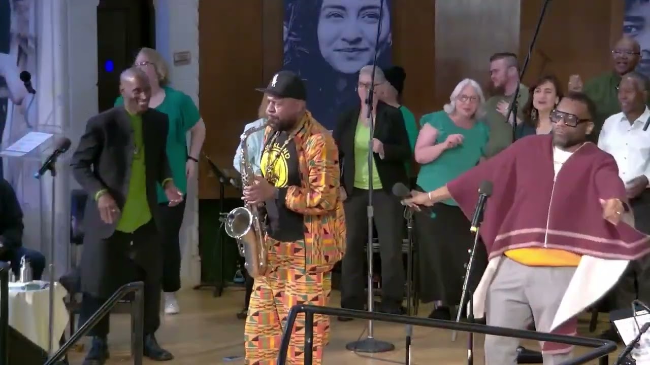 Howard Wiley and Martin Luther McCoy perform at Glide Memorial Church   March 17 2024