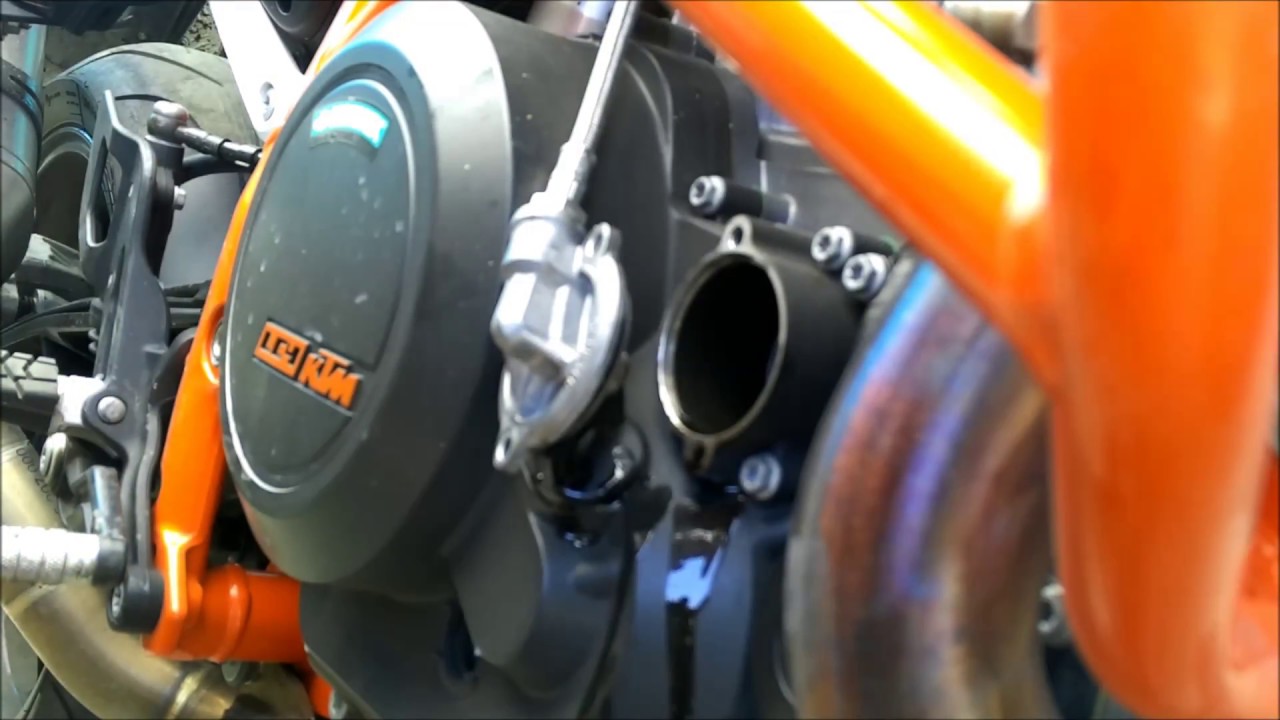Замена масла KTM690