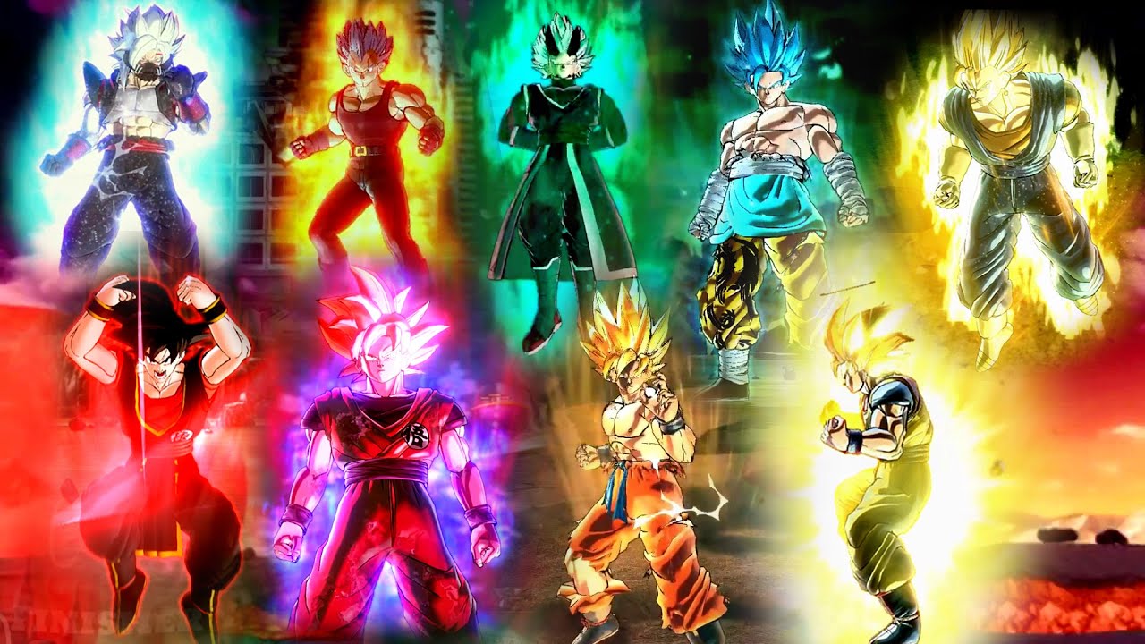 New Best Epic Characters Custom Transformations w/UI Kaioken/SSJ Tuffle & KKLSSJ All Forms - DBXV2