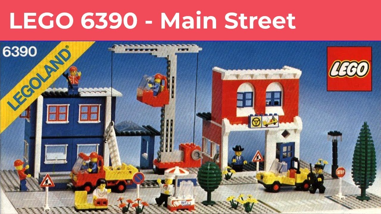 LEGO 6390 - A Fő Utca - Main Street