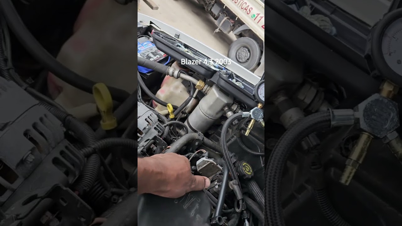 Teste bomba de combustível  Blazer 4.3 2002 v6