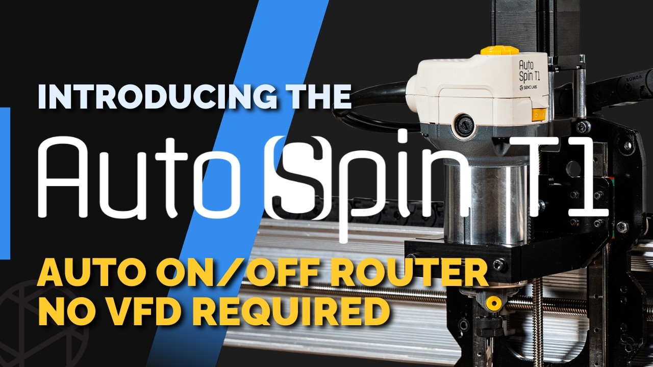 New Automatic On/Off CNC Router  | AutoSpin