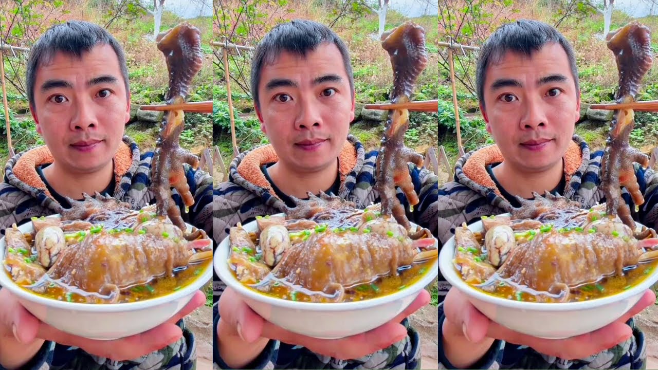 Rural Food Eating Show | Chicken Soup, Spicy Malatang Noodles & Fried Noodles All So Delicious