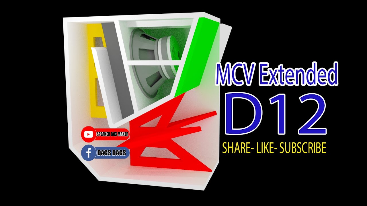 MCV EXTENDED D12 2024- PORTED OR SEALED OPTIONAL- New Design