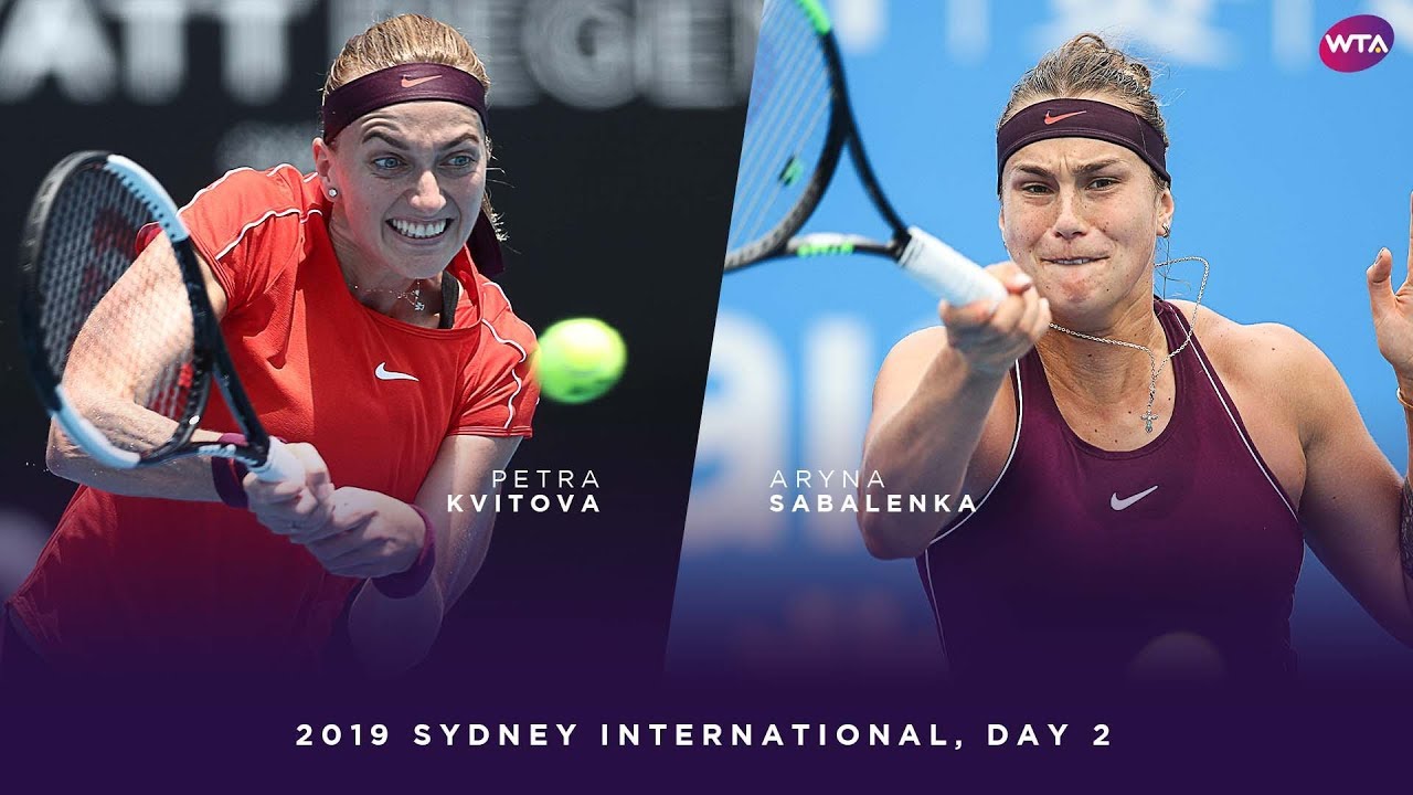 Petra Kvitova vs. Aryna Sabalenka | 2019 Sydney International Round of 32 | WTA Highlights