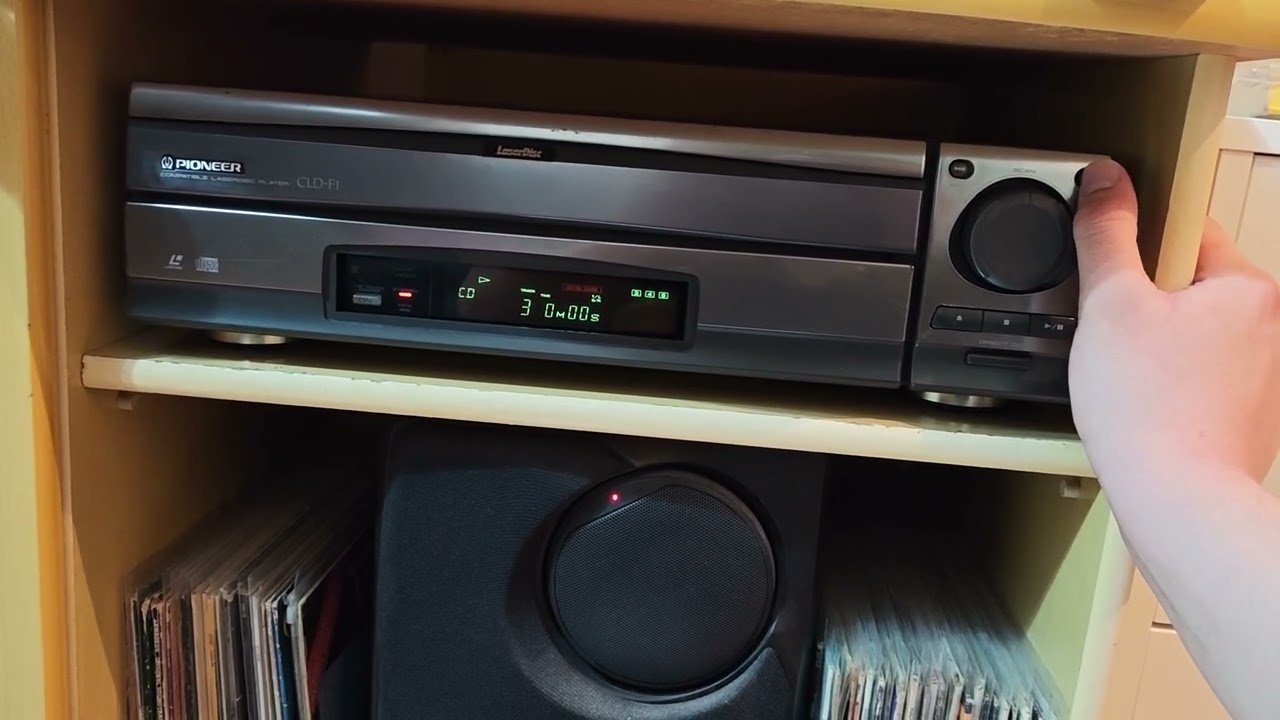 Mini CD no Laserdisc player