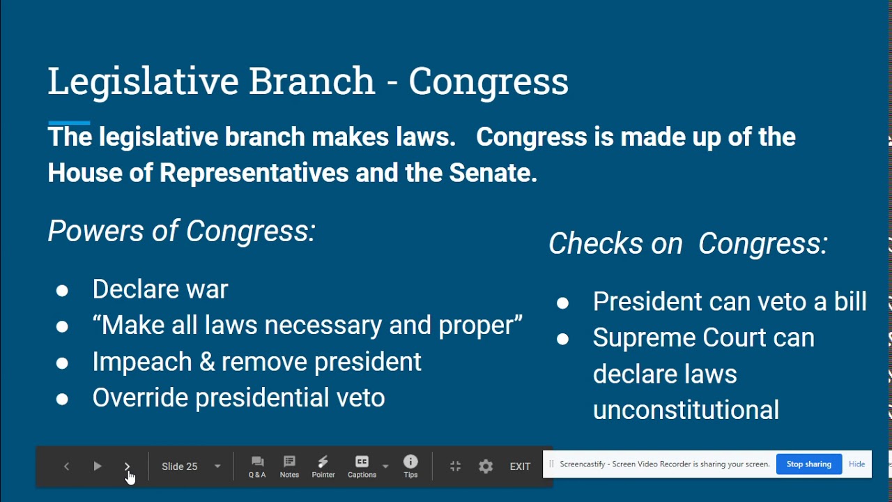 Government Powers Video