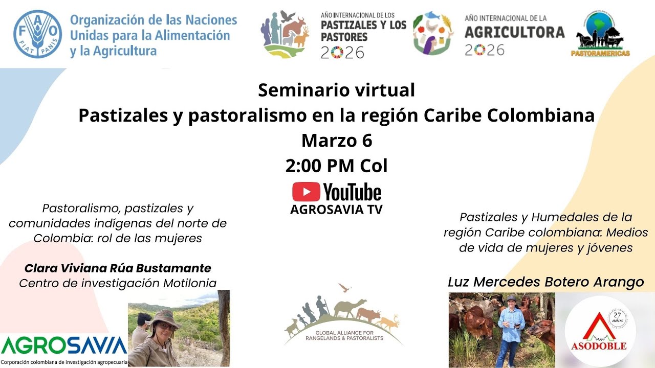 Pastizales y Pastoralismo en la región Caribe Colombiana