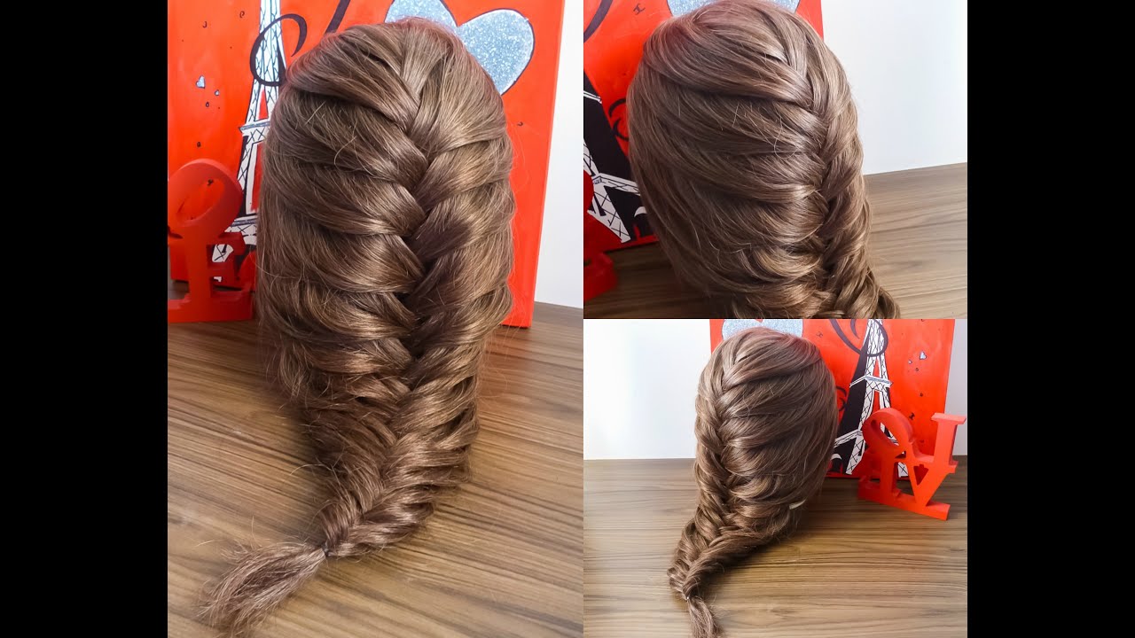 Penteado: Trança Espinha de Peixe Embutida (French Braid)