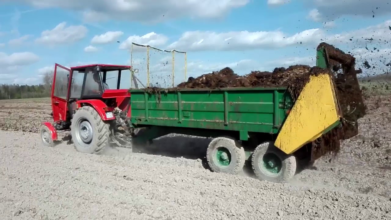 Wiosna u Basiora ! Obornik pod QQ Ursus 360 & Warfama N-218 + Deutz fahr dx4.50