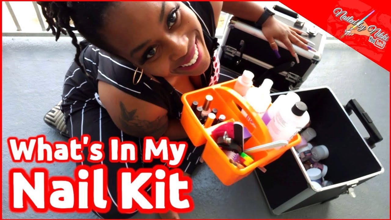 NAIL TECH ESSENTIALS 💯 | How I ORGANIZE Nail Art Supplies 🧰 | Nail Case With Wheels From Amazon ❣