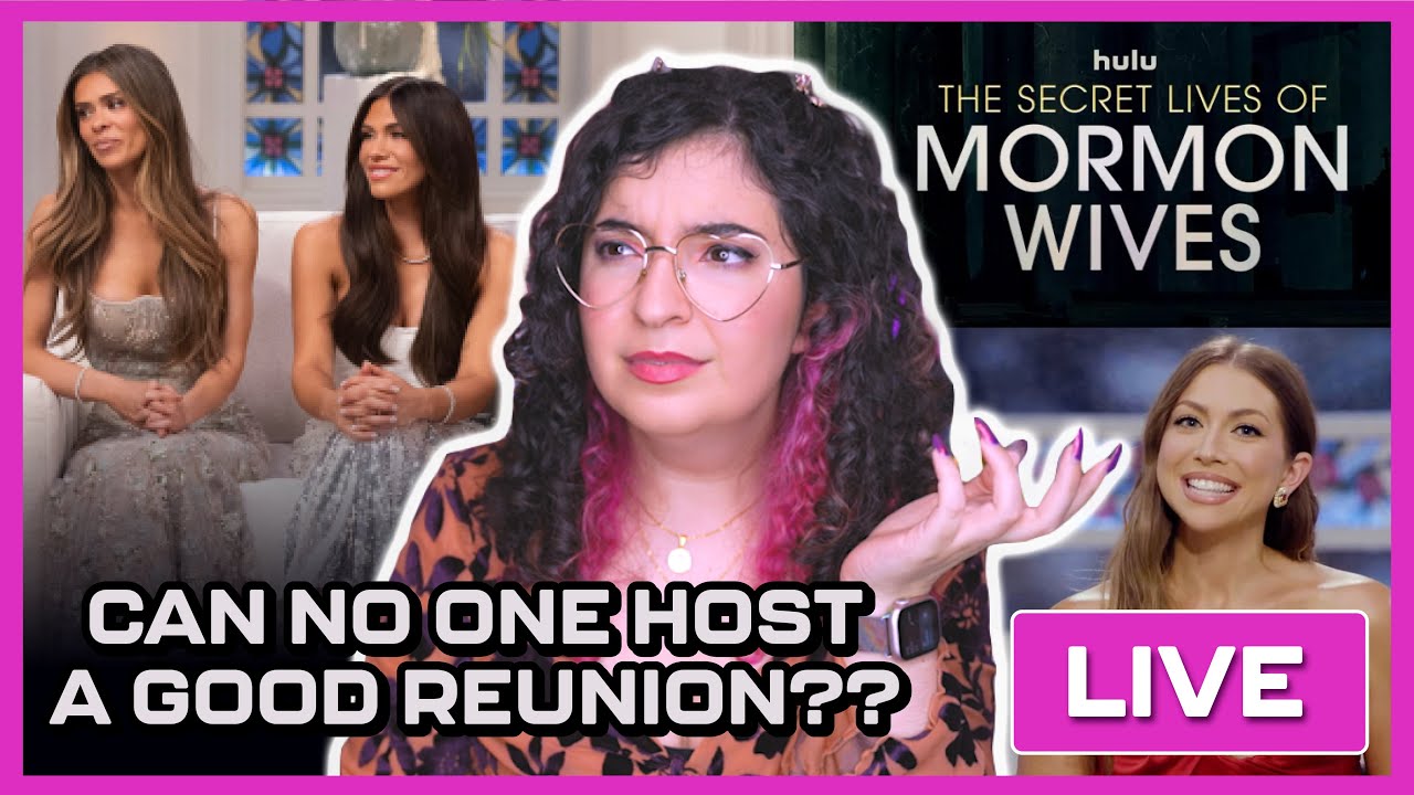 [LIVE] let's unpack this pointless MORMOM WIVES S3 reunion