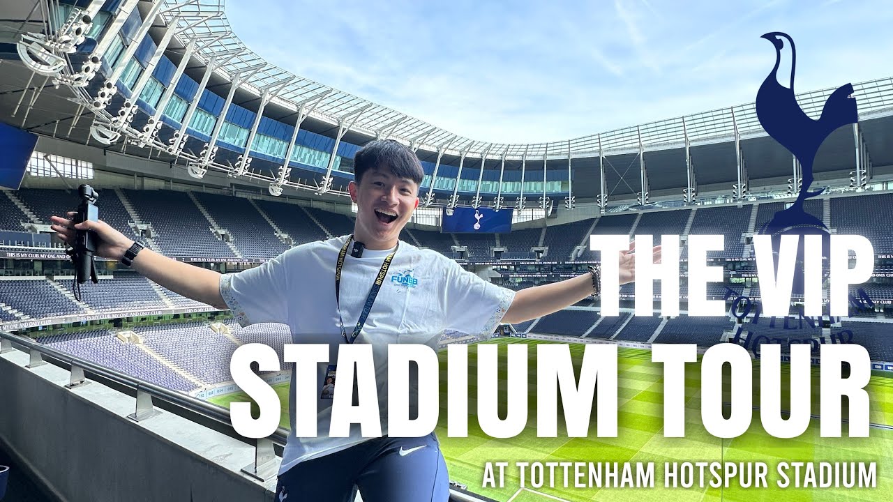 VIP Stadium Tour at Tottenham Hotspur Stadium 🐓🏟️