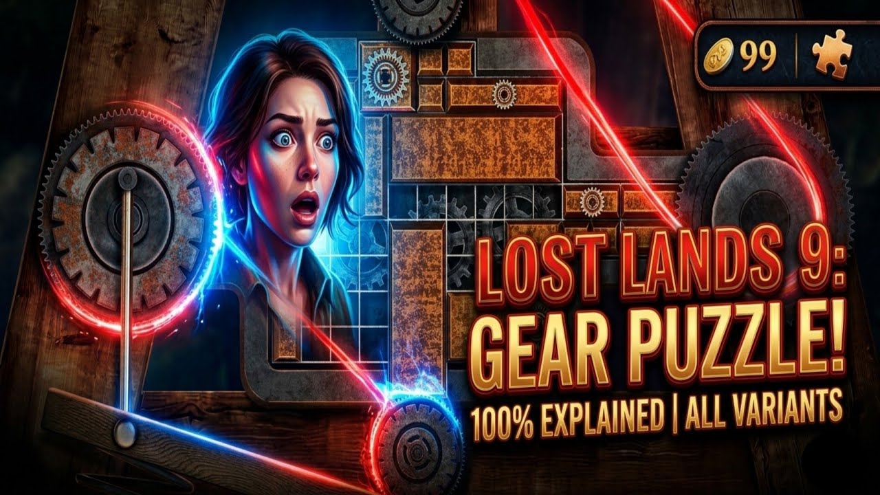 Lost Lands 9: Chapter 1 Gear Connection Puzzle All Variants Walkthrough Guide 2026