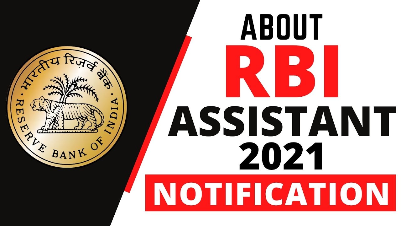 about RBI Assistant 2021 Notification