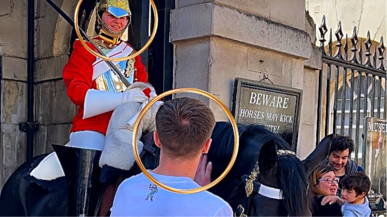Off Duty Guard Surprises On Duty Guards and Brings a Smile to Their Day!