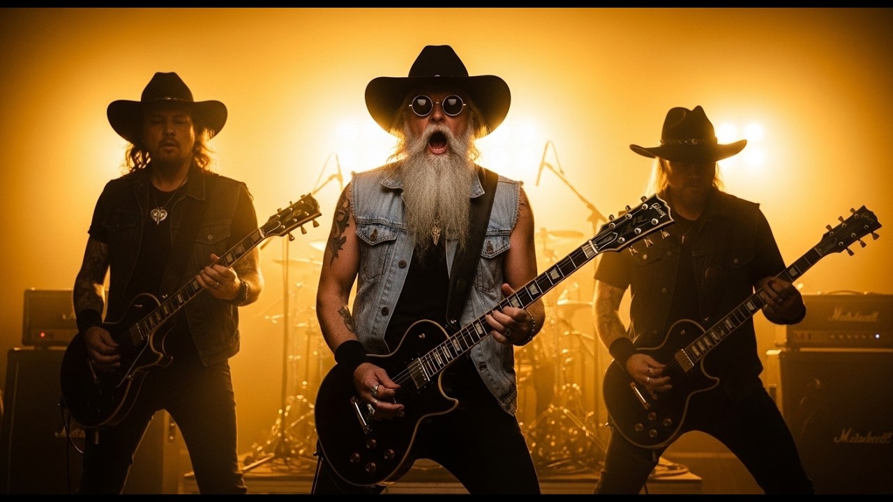 Led Zeppelin, AC/DC, Jimi Hendrix – Classic Blues Rock Guitar Riffs & Gritty Vocals