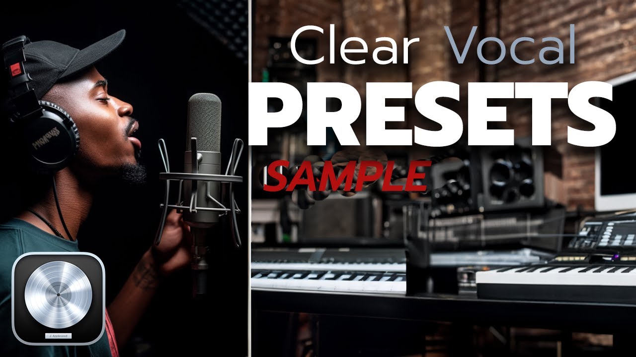 FREE Logic pro X Clear Vocal Preset Tutorial (Stock Plugins)